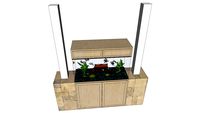 60 Gallon Freshwater Aquarium Room Petition/Divider