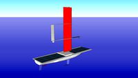 Unmanned sailboat