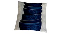 ALMOFADA ESTAMPA TIGELAS - 45X45CM