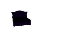 81976 Boxspring Bed City Spirit Darkgrey 180x200cm