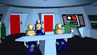 USS Grissom bridge