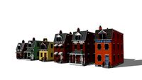 Cincinnati-Style Second Empire Rowhouses