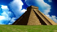 Lo poly Model of a Mayan Pyramid