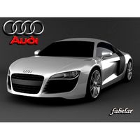 Audi R8 Lemans - 3D Model
