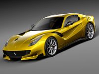 Ferrari F12tdf 20163d model