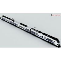 Generic Commuter Train - 3D Model