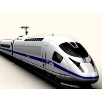 Generic High Speed Train- 3D Model