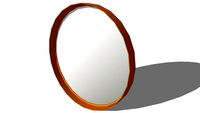 Miroir en métal cuivré D 55 cm CASSY, Maisons du monde, ref : 155004, prix : 49,99