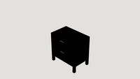Juno 2 Drawer Nightstand