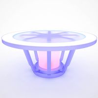 Tv Studio News Desk 0013d model