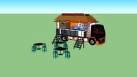 truck custom cafe GM