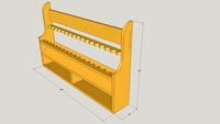 Lathe Tool Rack