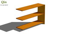 Qin Q2 Bamboo Shelf - Extension 1210 - Caramel Color