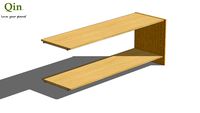 Qin Q1 Bamboo Shelf - Extension 1210 - Natural Color