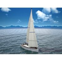 Sunbeam 34 Yacht - 3D Model