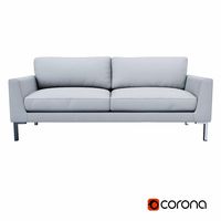 West Elm Marco Sofa3d model