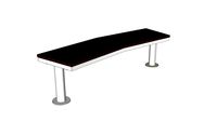 LAYT_OGM1900-00058 Backless Curved Bench