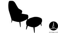 Minotti leslie armchairs