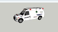 AMBULANCIA SAMU DE LA CRUZ VERDE DE TONALA JALISCO
