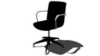 CALDER-MBS5 Meeting Chair - Mid Back Five Star Base