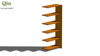 Qin Q5 Bamboo Shelf - Extension 800 - Caramel Color