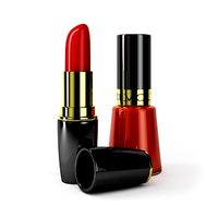 Cosmetics 71 Am101 Women's Lipstick & Nail Polish - 3D Model