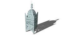LANTERNE KOUTOUBIA BLANCHE, Maisons du monde. Réf: 138503 Prix:149,90