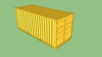 Conex shipping container