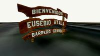 Eusebio Ayala Entrance