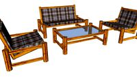1 set Sofa Bambu