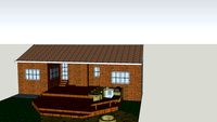 Char and Kory Kirk's Back Yard sketch