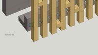 GRC fins for toilet shaft