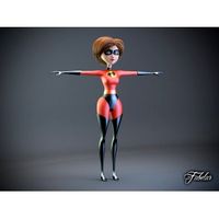 Elastigirl - 3D Model