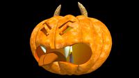 Spooky pumpkin
