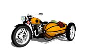1932 Newhudson Bronzewing & sidecar