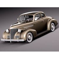 Chevrolet 1939 Coupe 3D Model