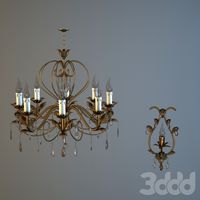 Люстра и бра
