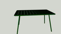 Luxembourg Fermob Table