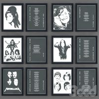 Rock Stars letters and pictures (PART02)