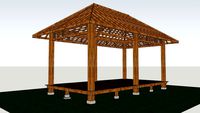 Gazebo Terbuka 2,7x5,4 M2 #rumahsketch