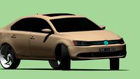Volkswagen Jetta 2010 With Drift pose