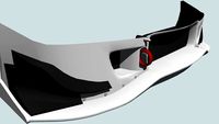 GT RaceCar Front bodykit