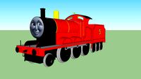 3D James the Red Engine model - TurboSquid 1896990