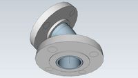 2' PTFE Lined 45 150# Flange