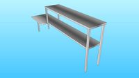 Quest Double Over Shelf / Microwave shelf