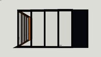 Kolbe TerraSpan Corner Pocket 4 Panel Door