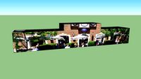 Hershey park gate building