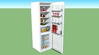 Refrigerator interior (low poly)
