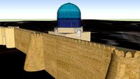 Mausoleum of Sheikh Nur al-Din Basir and citadel of Samarkand