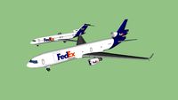 Fedex Express (2009) Mcdonnell Douglas MD-11F and Boeing 727-200F